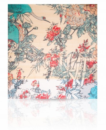 Палантин Женский SN-CRANE/BEIGE.RUST